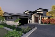 Modern Style House Plan - 4 Beds 3.5 Baths 2849 Sq/Ft Plan #1101-9 