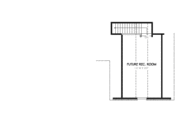 European Style House Plan - 3 Beds 2 Baths 1519 Sq/Ft Plan #424-178 