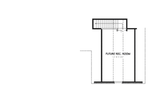 Floor Plan - Other Floor for European House Plan #424-178 - 3 bed, 2 bath