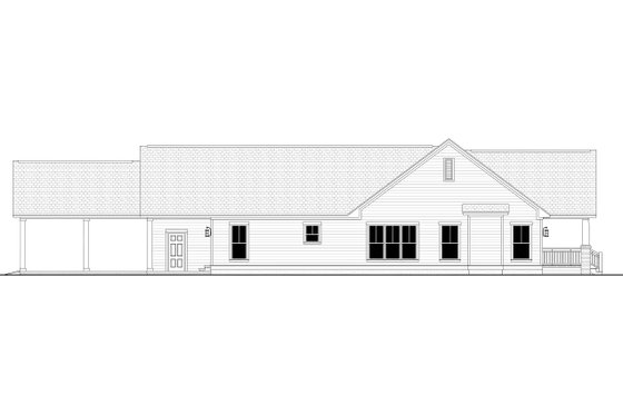 Exterior - Other Elevation 1 for Craftsman House Plan #430-79 - 3 bed, 2.5 bath
