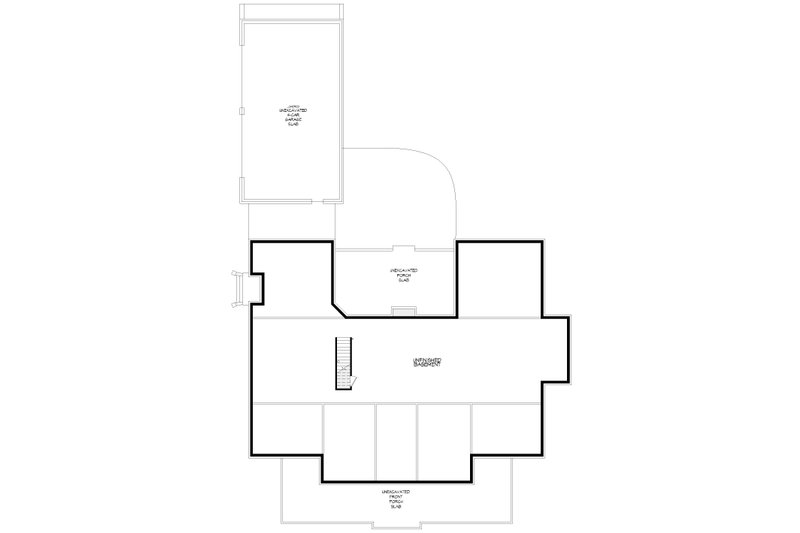 House Plan Design - Floor Plan - Lower Floor for Country House Plan #932-1288 - 6 bed, 5 bath