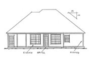 Traditional Style House Plan - 3 Beds 2 Baths 1541 Sq/Ft Plan #20-118 
