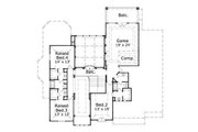 Mediterranean Style House Plan - 5 Beds 4.5 Baths 4505 Sq/Ft Plan #411-615 
