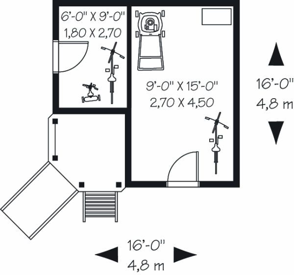 Floor Plan - Main Floor Plan #23-763