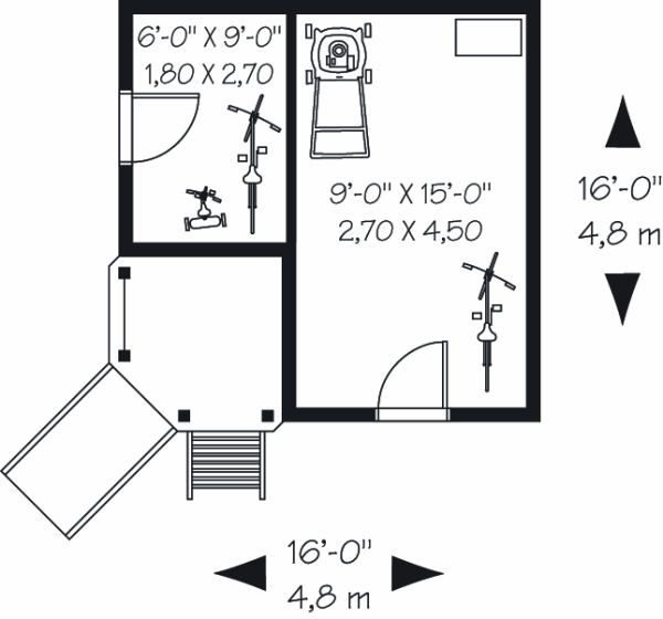 Home Plan - Floor Plan - Main Floor Plan #23-763