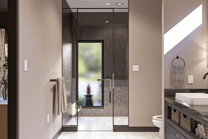 House Design - Interior - Master Bathroom 1 for Barndominium House Plan #455-340 - 3 bed, 2.5 bath