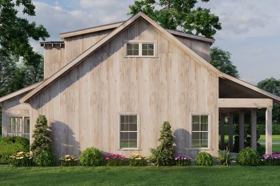 Exterior - Other Elevation 4 for Cabin House Plan #923-374 - 3 bed, 3.5 bath