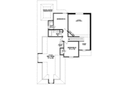 European Style House Plan - 3 Beds 2.5 Baths 1969 Sq/Ft Plan #81-753 