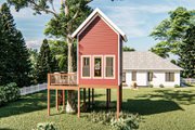 Country Style House Plan - 0 Beds 0 Baths 268 Sq/Ft Plan #455-411 