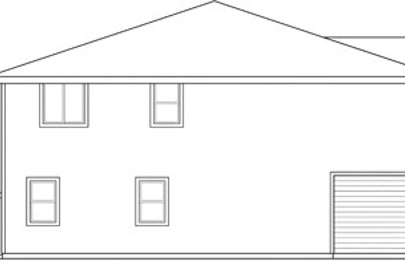 Home Plan - Exterior - Other Elevation for Traditional House Plan #124-816 - 8 bed, 5 bath