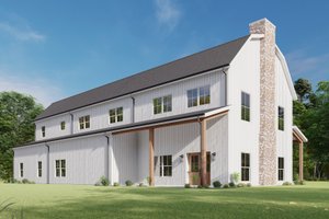 Architectural House Design - Barndominium Exterior - Other Elevation Plan #1092-50