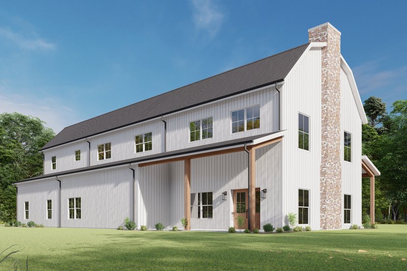 Dream House Plan - Barndominium Exterior - Other Elevation Plan #1092-50