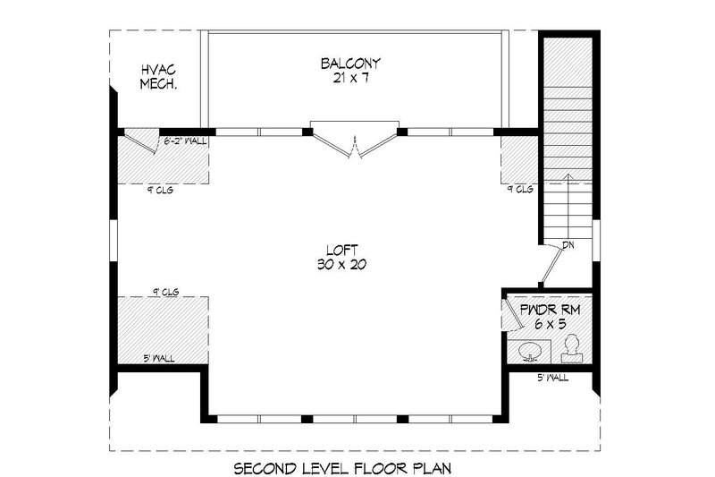 Contemporary Style House Plan - 0 Beds 0.5 Baths 1892 Sq/Ft Plan #932 ...