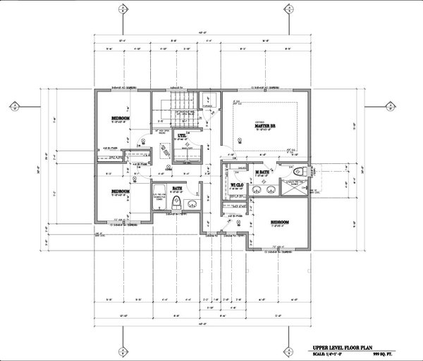 Dream House Plan - Craftsman Floor Plan - Upper Floor Plan #53-778