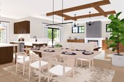 Craftsman Style House Plan - 3 Beds 2.5 Baths 3005 Sq/Ft Plan #124-1414 