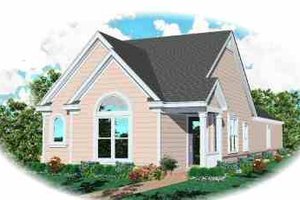 Traditional Exterior - Front Elevation Plan #81-188