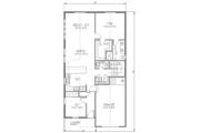 Craftsman Style House Plan - 4 Beds 2.5 Baths 1850 Sq/Ft Plan #423-29 