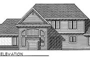 Traditional Style House Plan - 3 Beds 2.5 Baths 2439 Sq/Ft Plan #70-390 