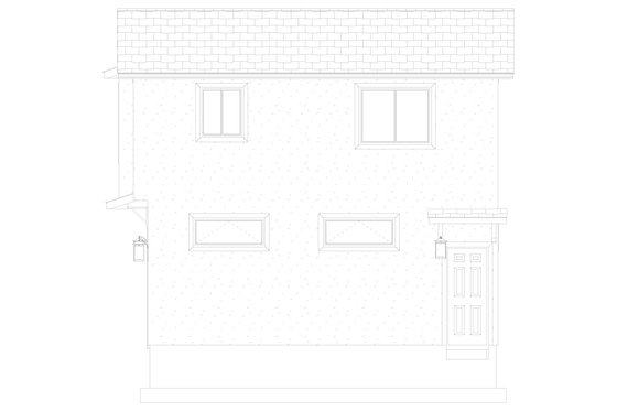 Exterior - Other Elevation 1 for Traditional House Plan #1060-460 - 1 bed, 1.5 bath