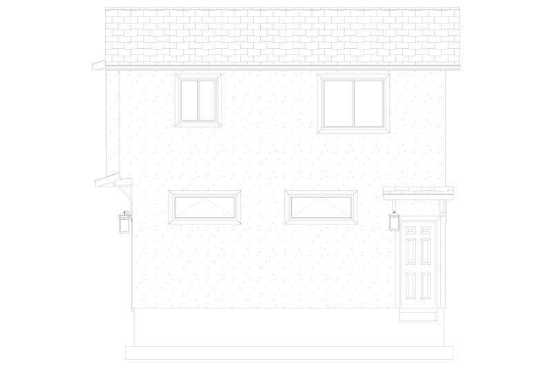 Architectural House Design - Exterior - Other Elevation 1 for Traditional House Plan #1060-460 - 1 bed, 1.5 bath