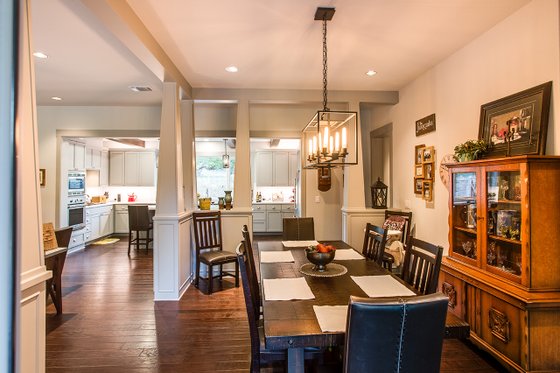 Interior - Dining Room 2 for Craftsman House Plan #935-12 - 3 bed, 2 bath