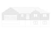 Ranch Style House Plan - 3 Beds 2 Baths 1497 Sq/Ft Plan #1060-302 