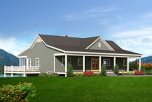 Country Style House Plan - 2 Beds 2 Baths 1740 Sq Ft Plan #932-576 