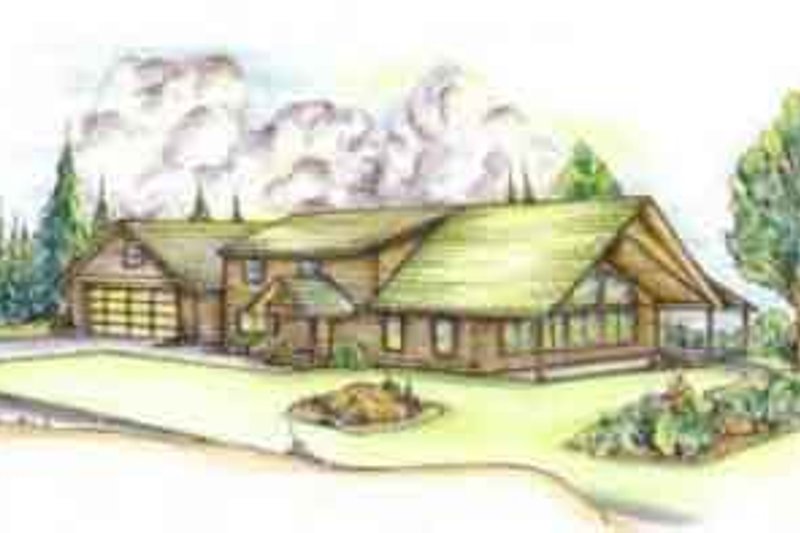 Dream House Plan - Traditional Exterior - Front Elevation Plan #117-184