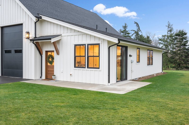 Dream House Plan - Exterior - Other Elevation 3 for Barndominium House Plan #1070-243 - 1 bed, 1 bath