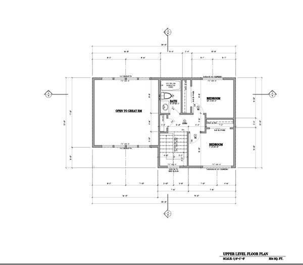 Dream House Plan - Contemporary Floor Plan - Upper Floor Plan #53-781