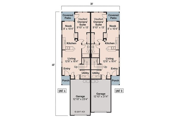 Home Plan - Floor Plan - Main Floor for Craftsman House Plan #124-808 - 6 bed, 4 bath