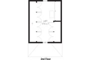 Cottage Style House Plan - 1 Beds 1 Baths 261 Sq/Ft Plan #915-3 
