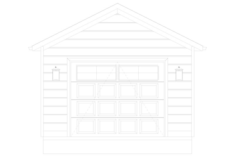 Dream House Plan - Exterior - Front Elevation 5 for Traditional House Plan #1060-161, 0 bath