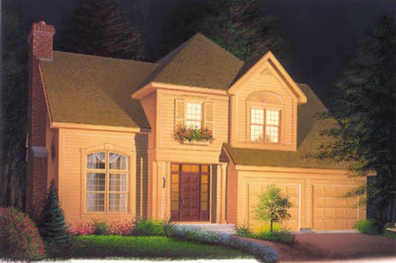 Dream House Plan - Traditional Exterior - Front Elevation Plan #23-246