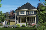 Country Style House Plan - 3 Beds 1 Baths 2042 Sq/Ft Plan #25-4480 