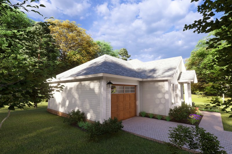 Dream House Plan - Exterior - Other Elevation 1 for Cottage House Plan #513-2200 - 2 bed, 1 bath