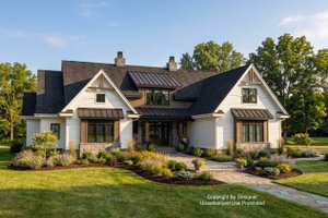 Farmhouse Exterior - Front Elevation Plan #51-1233