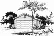 Traditional Style House Plan - 0 Beds 0 Baths 484 Sq/Ft Plan #22-447 