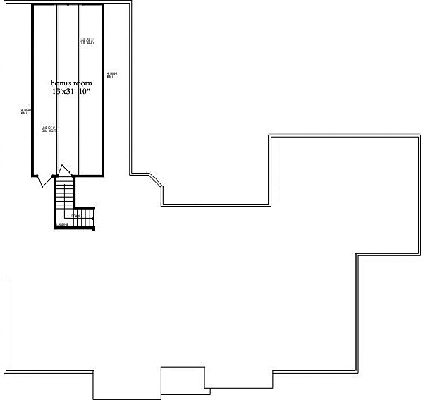 European Floor Plan - Other Floor Plan #69-186
