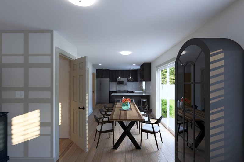 House Design - Interior - Dining Room for Traditional House Plan #1060-385 - 3 bed, 2.5 bath