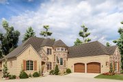 European Style House Plan - 3 Beds 2.5 Baths 3050 Sq/Ft Plan #923-202 