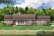 Ranch Style House Plan - 3 Beds 2 Baths 1555 Sq/Ft Plan #84-161 