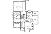 European Style House Plan - 3 Beds 2.5 Baths 2146 Sq/Ft Plan #410-190 