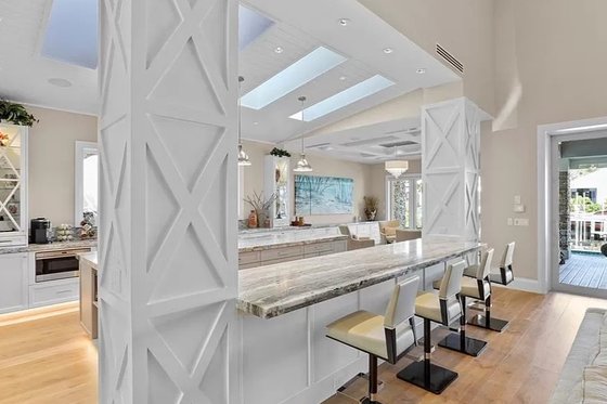 Interior - Kitchen 2 for Beach House Plan #548-60 - 4 bed, 4.5 bath