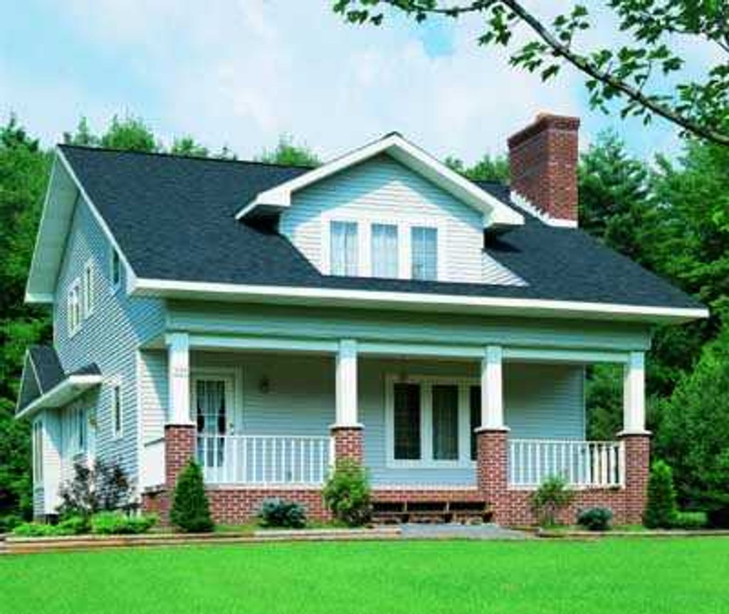 Cottage Style House Plan - 3 Beds 2.5 Baths 1997 Sq/Ft Plan #72-126