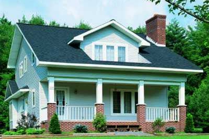 Home Plan - Cottage Exterior - Front Elevation Plan #72-126