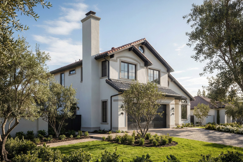 Home Plan - Exterior - Other Elevation for Mediterranean House Plan #515-64 - 3 bed, 2.5 bath