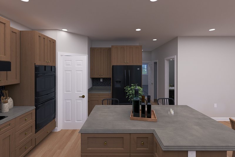 House Design - Interior - Kitchen 2 for European House Plan #1060-293 - 5 bed, 3.5 bath