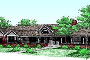 Ranch Style House Plan - 5 Beds 3 Baths 2596 Sq/Ft Plan #60-207 