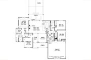 Ranch Style House Plan - 4 Beds 2.5 Baths 1995 Sq/Ft Plan #929-1191 